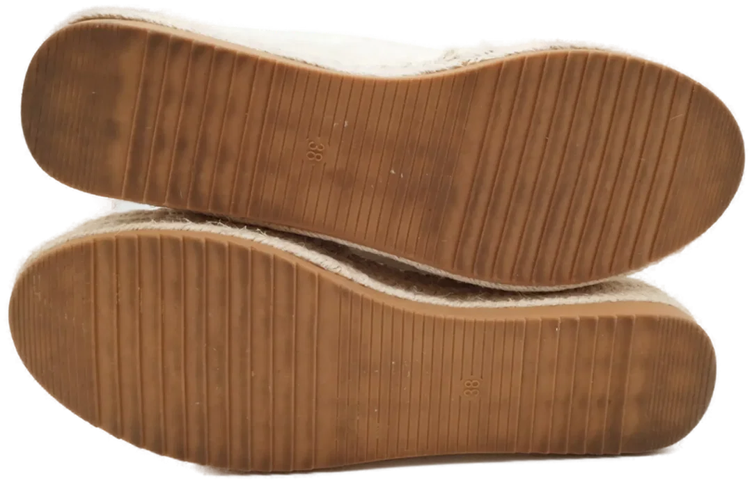 Graceland Damen Espadrilles Beige, Gr.38 | Leichter Sommerlook – Bild 4