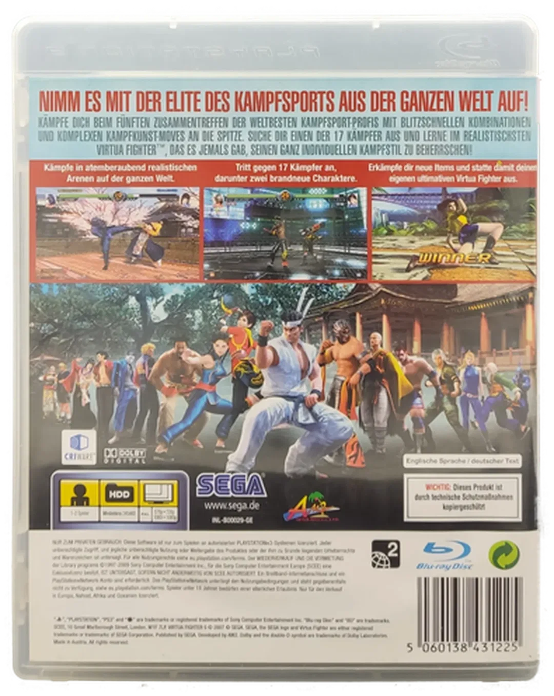 Playstation Sony PS3 Spiel "Virtua Fighter 5" – Bild 2