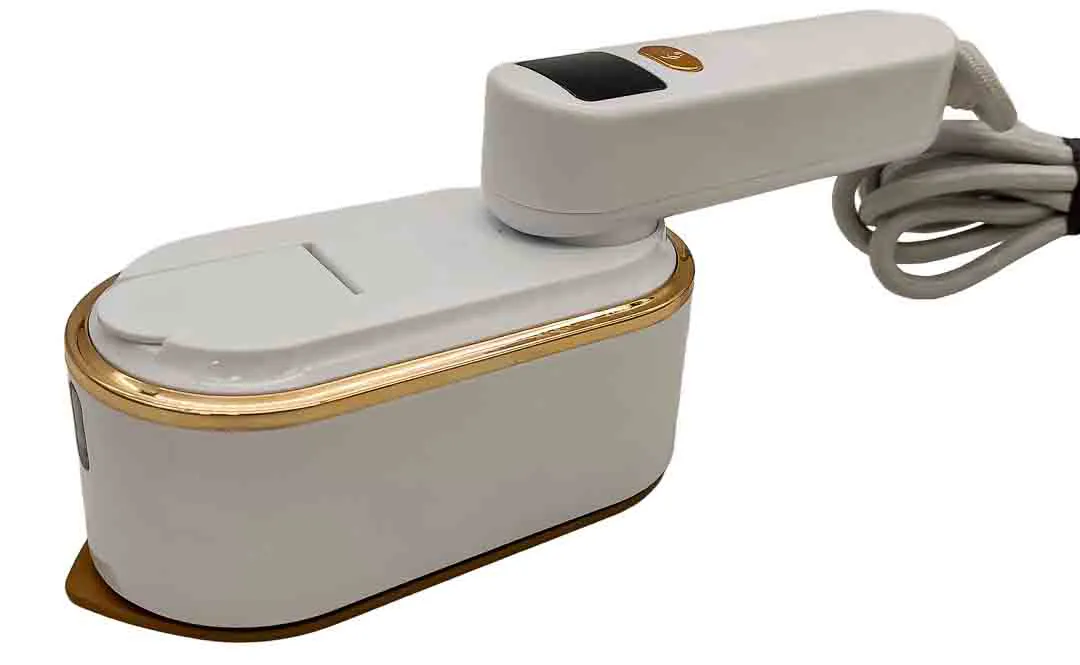 Reise-Dampfbügeleisen kompakt, klappbar, 230V – ideal für unterwegs – Bild 2