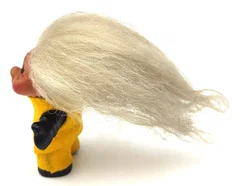 Vintage Dam Things Trollfigur aus den 60er Jahren  – Vorschau 3