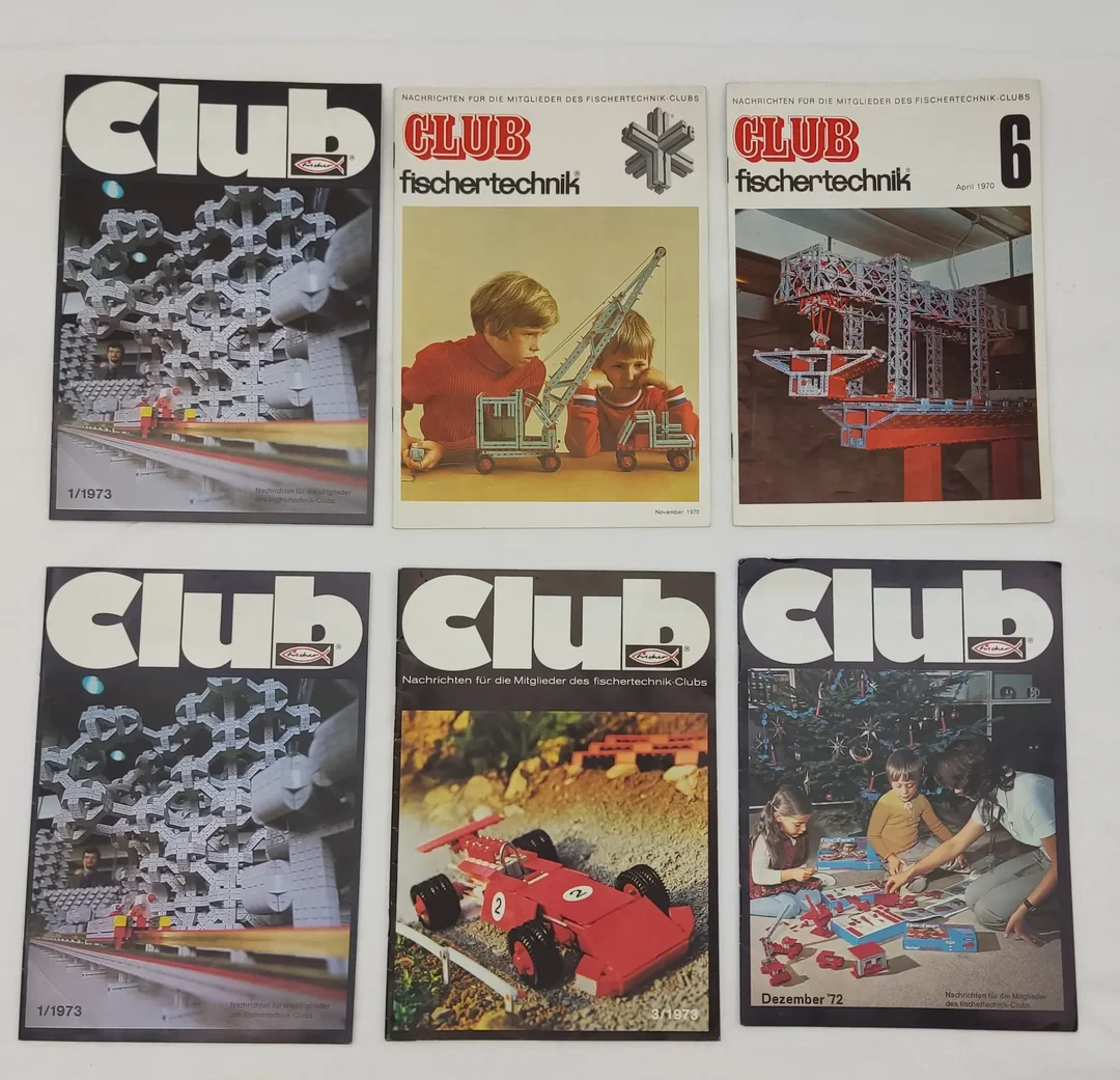 Fischer Technik - Vintage Konvolut Nachrichten Hefte - 23 Stück – Bild 6