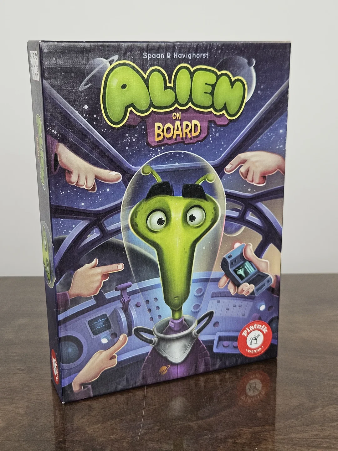 ALIEN ON BOARD - Gesellschaftsspiel - Piatnik  - Bild 4
