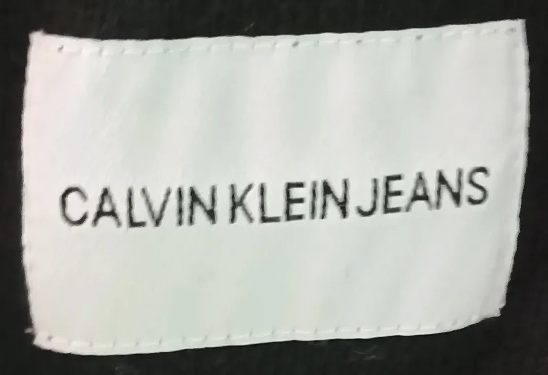 Calvin Klein Jeans Damenkleid dunkelblau Gr. M – Bild 3