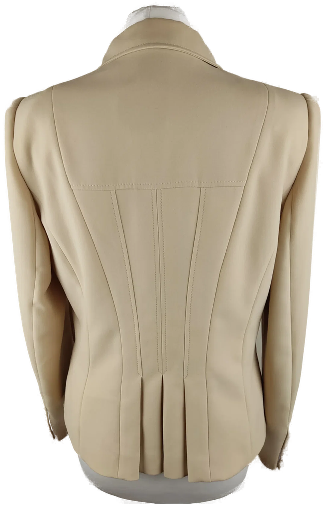 Damen-Sakko Creme M/38 | Business-Klassiker, Chemisch Behandelt – Bild 3