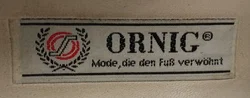 Ornig Damenschuhe aus Leder mit kleinem Absatz schwarz - Gr. UK 7, EUR 40 - Bild 6