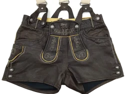Alpin de Luxe Damenlederhose aus echtem Leder Gr. XS – Vorschau 3