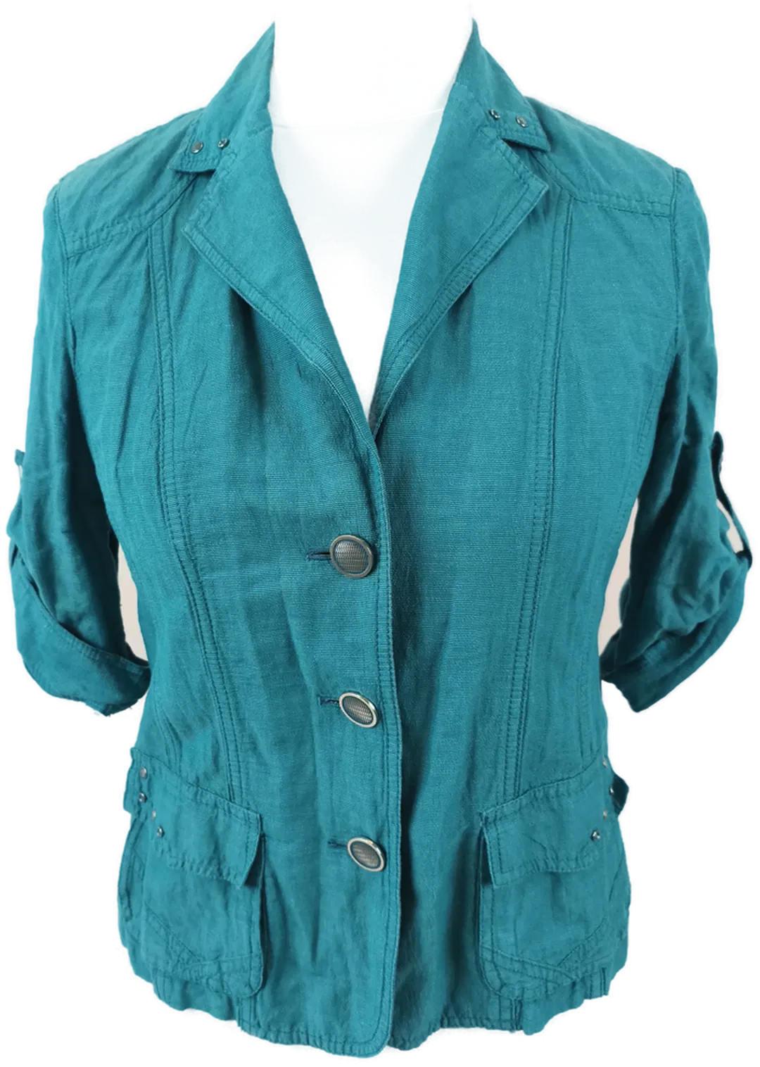 Bonita, Damen Kurzarm Blazer, Gr. 40 - Bild 4