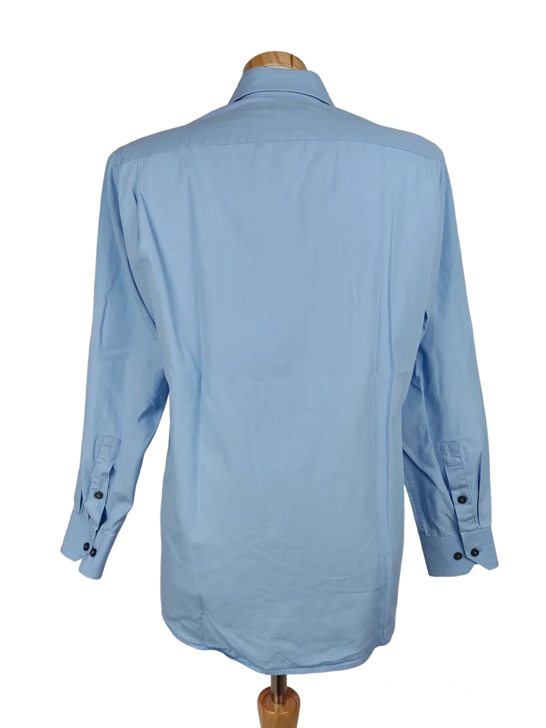 Donna Karan Signature Herren Hemd,  blau - Gr. S – Bild 3