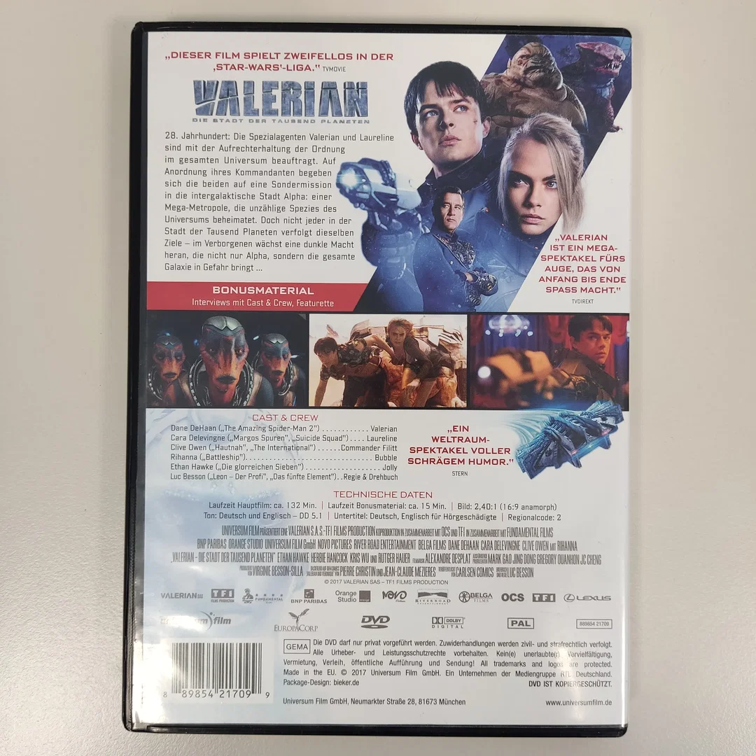 VALERIAN - DVD – Bild 2