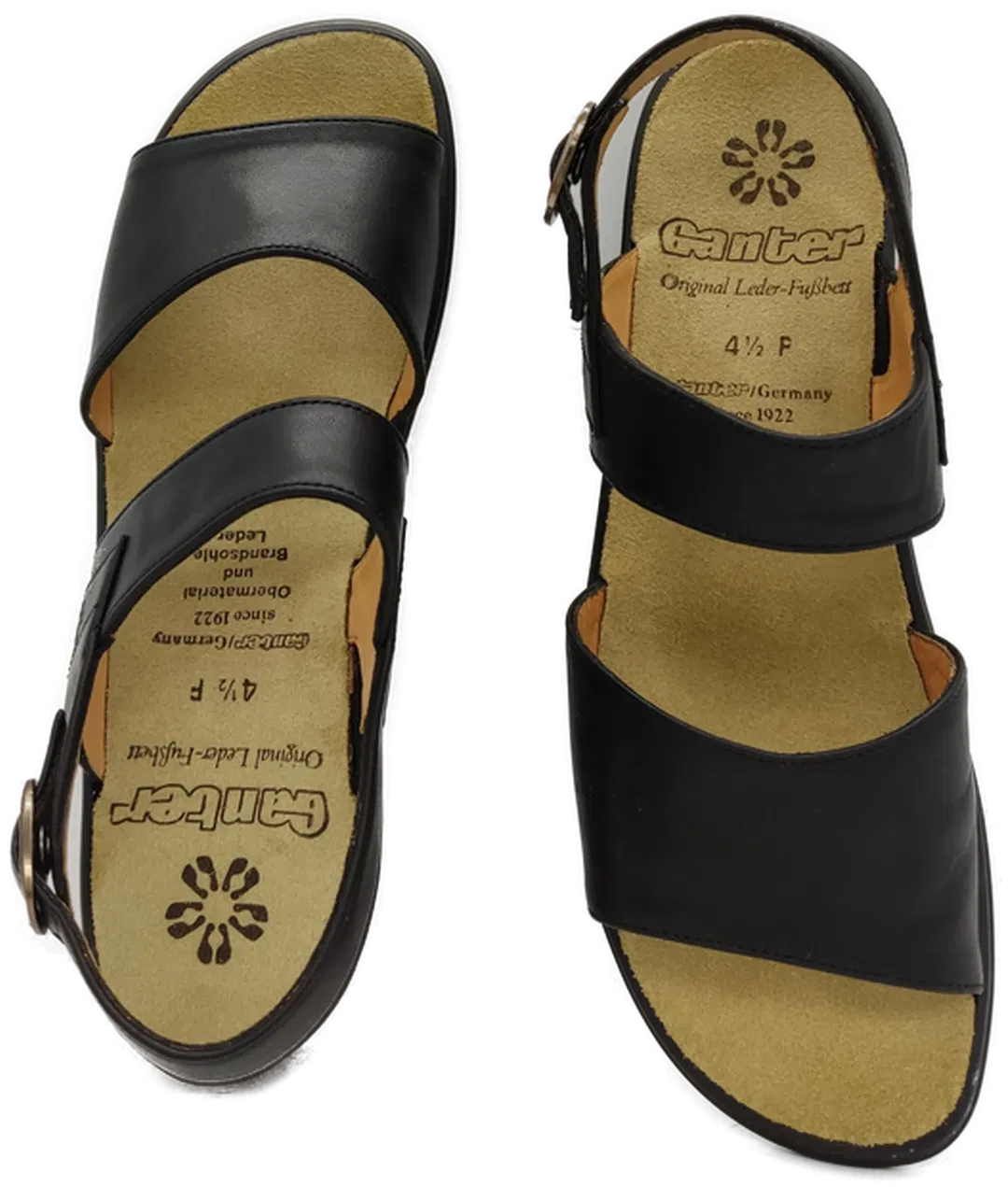 Ganter CLIO Sandalen schwarz - Bild 1
