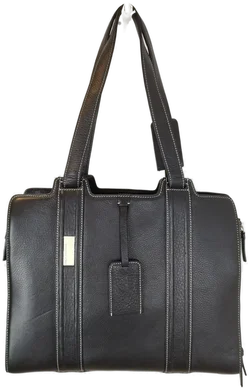 Damenhandtasche Piquardo Schwarzes Leder | Business-Eleganz – Vorschau 2