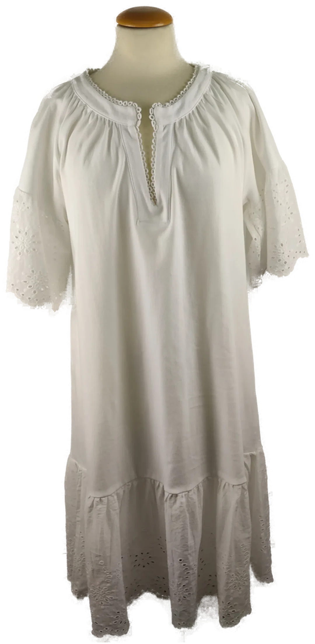 Damen Midikleid Bonprix Gr. 42 Unifarben | Casual-Liebling – Bild 1