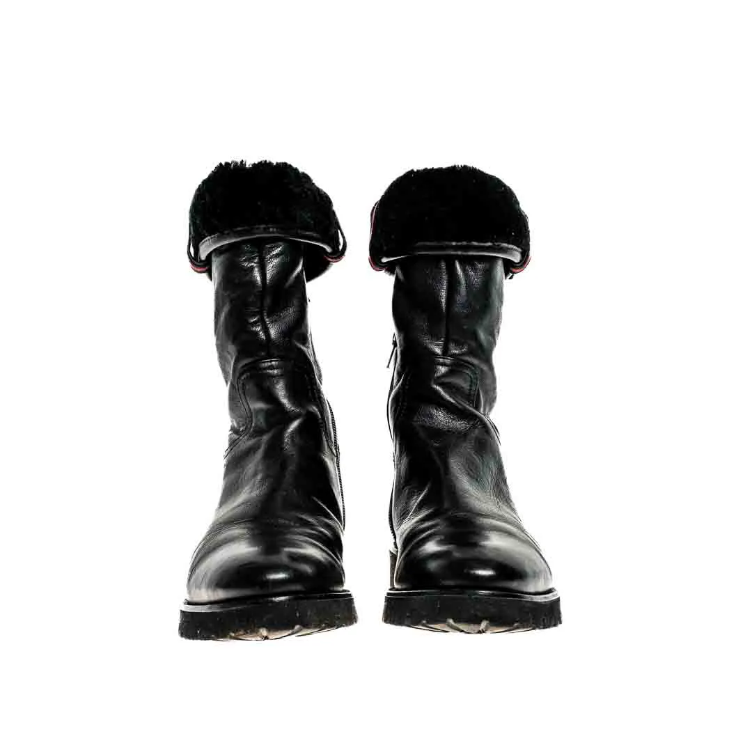 Högl Lederdamenstiefel Schwarz Gr: 37 1/2 – Bild 2