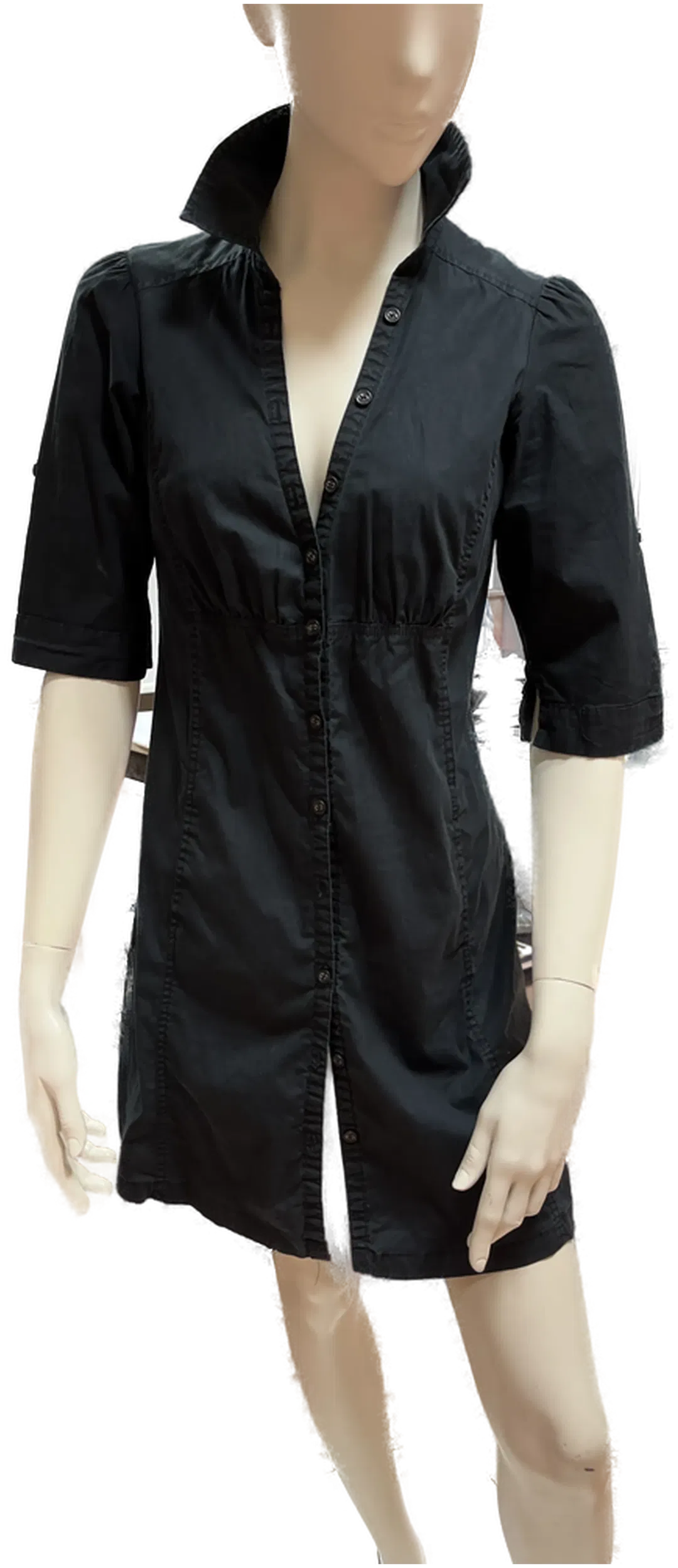 MANGO Basics Kleid schwarz Gr. S - Bild 1