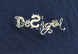 Desigual Midikleid Dunkelblau Gr. L - Bild 5