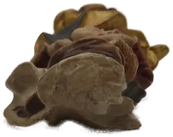 Alte Madonna Skulptur aus Holz zum Aufhängen ca. 30cm - Bild 5