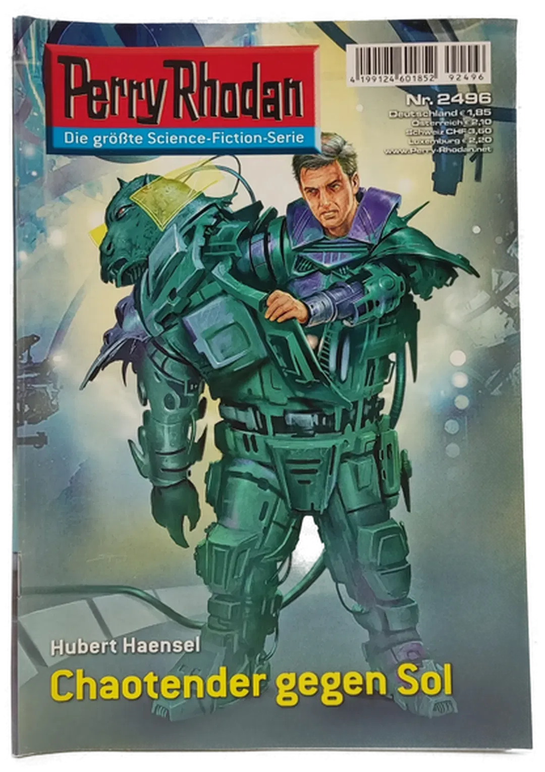 Romanheft Perry Rhodan Chaotender gegen Sol Erstauflage Nr. 2496 - Bild 1
