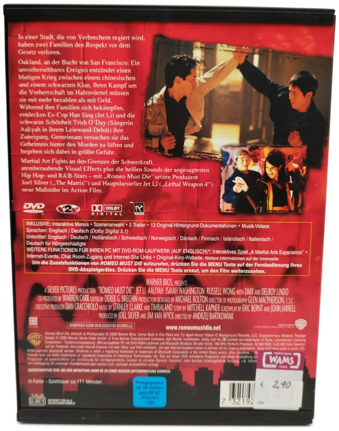 Romeo must die, In den Straßen herrscht Krieg - DVD / FSK16 – Bild 2