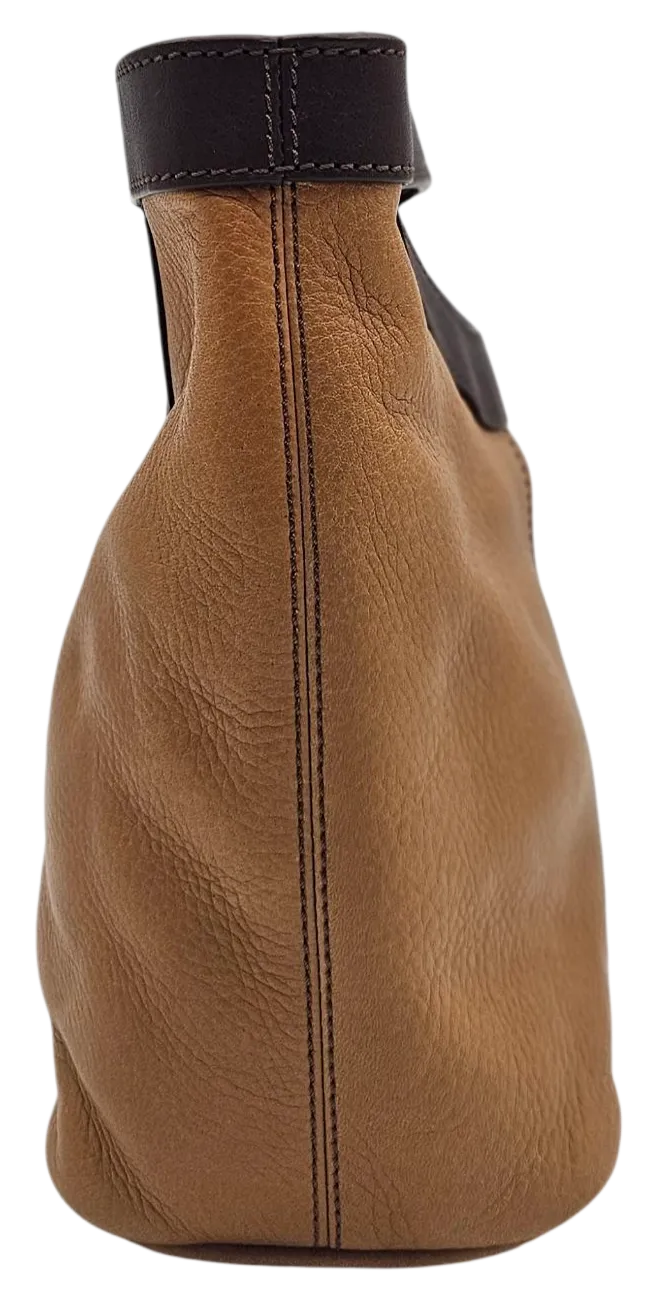 Max V. Kœnig Damen Lederhandtasche, braun - Höhe ca. 22 cm  – Bild 2