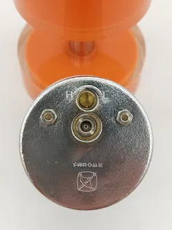 orangenes Tischfeuerzeug - Original Sarome - Bild 3