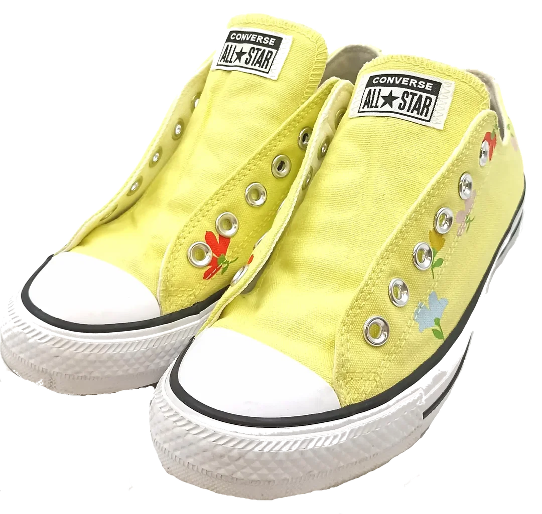 Converse Damen Chucks mit Blumenmuster gelb Gr. 39 – Bild 1