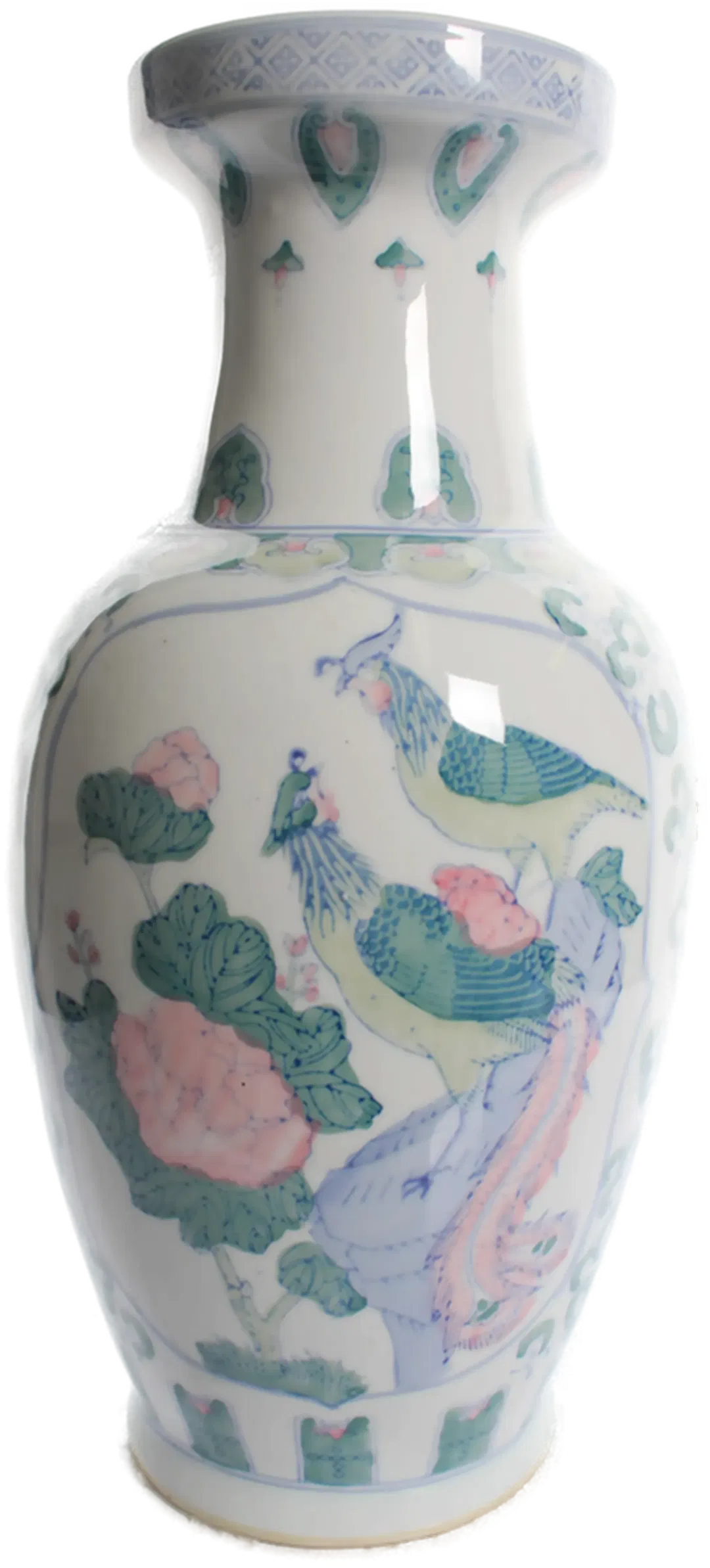  Chinesische Vase mit Famille-Rose-Dekor - Bild 4