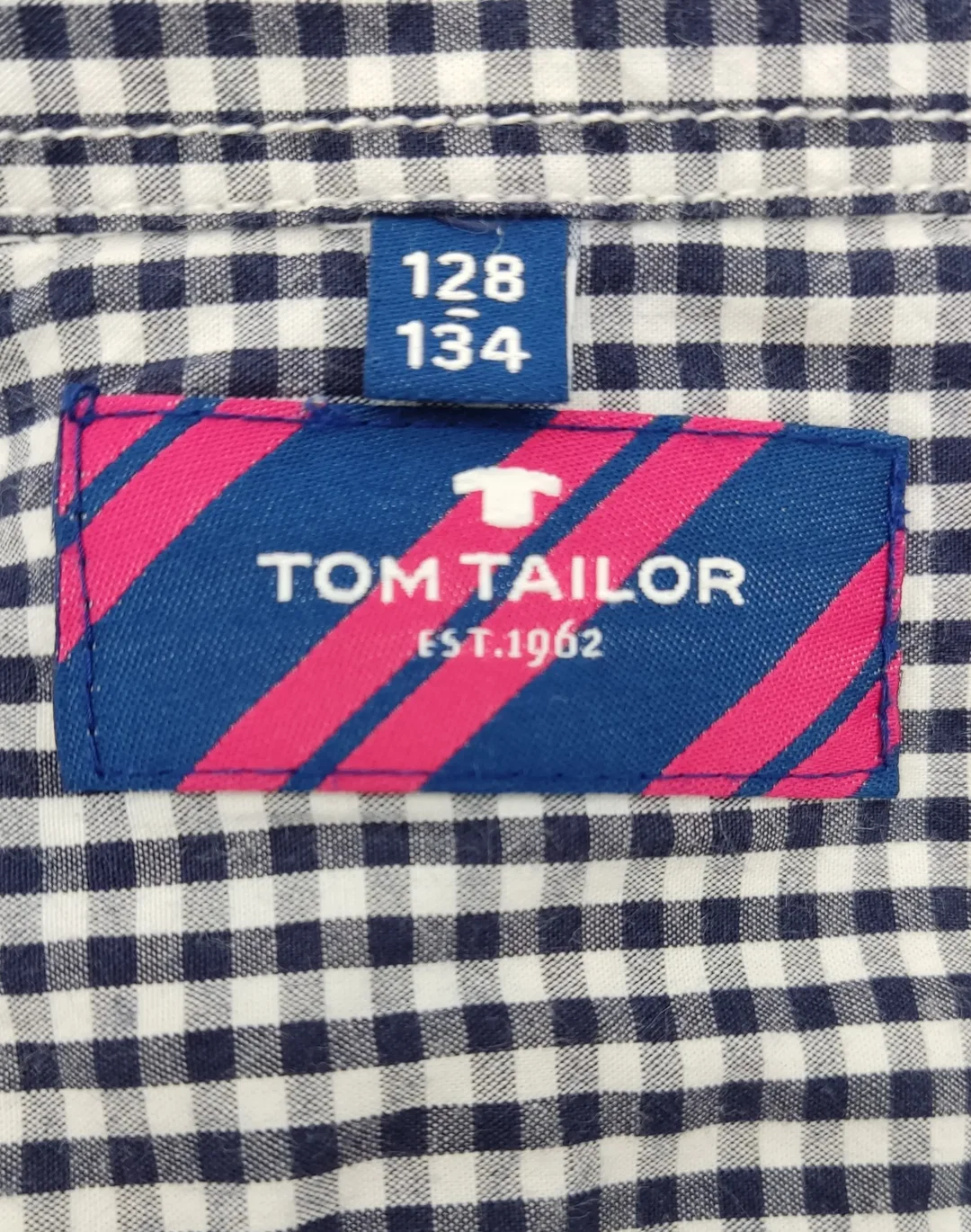 Tom Tailor Kinder Hemd mehrfarbig Gr.128/134 – Bild 4