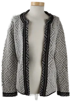 Damen Baumwoll Sakko, JM Collection, Gr. S - Bild 2