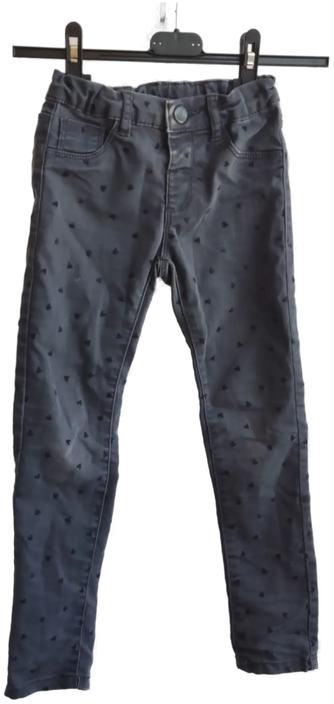 dopodopo Girls Kinderhose grau - Gr 128 - Bild 4