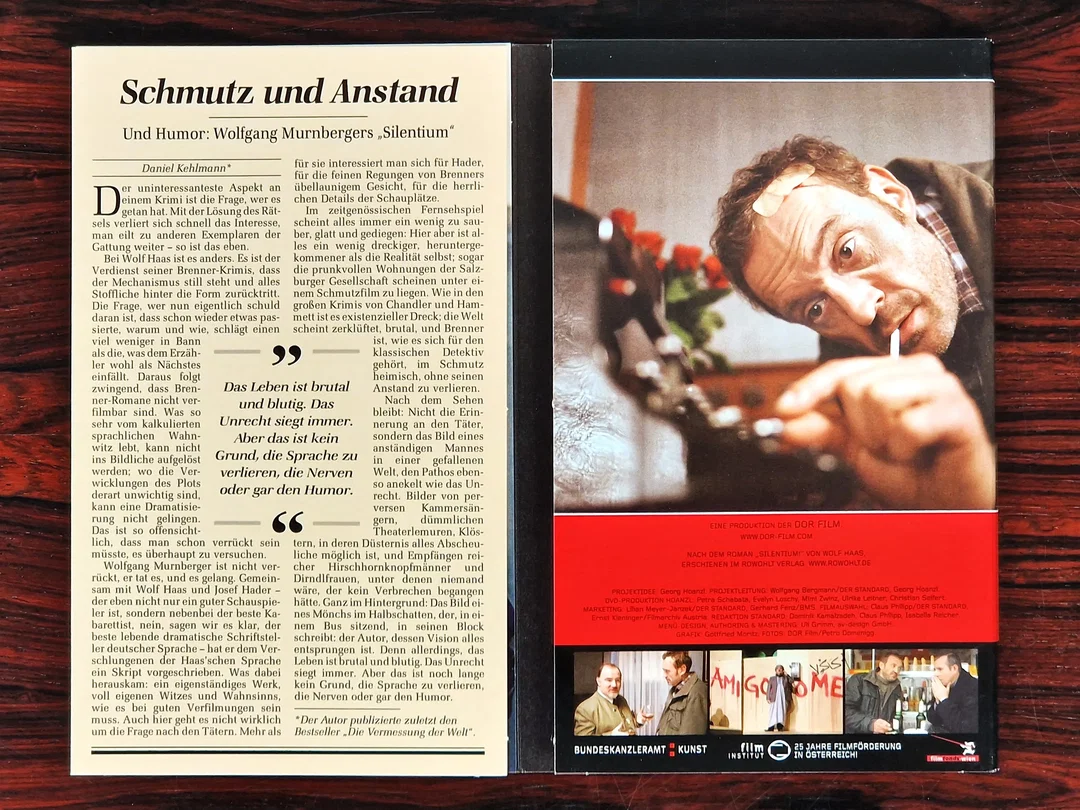Der Standard - Edition Österreichischer Film - Nr. 26 - Silentium - Film - DVD - Digipak – Bild 3