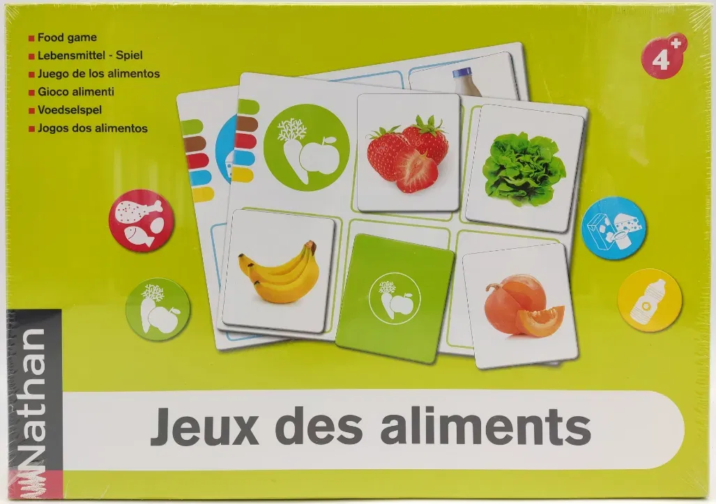 Lebensmittelspiel - Jeux des aliments - Nathan  - Bild 1