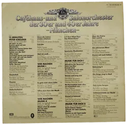 Doppelalbum - Caféhaus- Und Salonorchester Der 30er Und 40er Jahre - München - - Bild 2