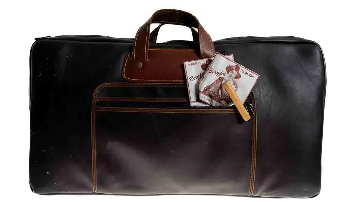 Vintage Konzertzither mit Tasche, ca. 62×34 cm - Bild 1