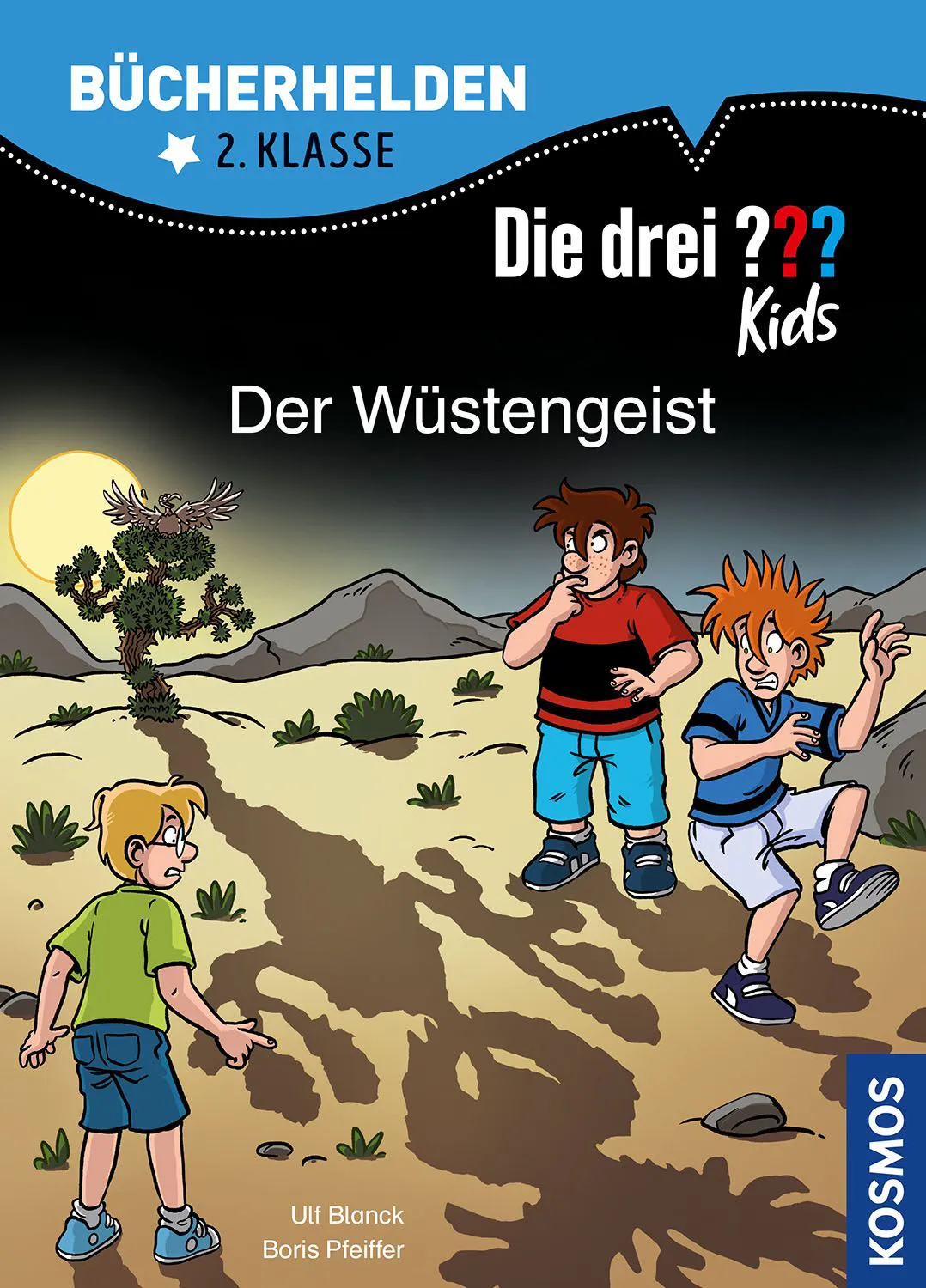 Die drei ??? Kids, Bücherhelden 2. Klasse, Der Wüstengeist - Ulf Blanck,Boris Pfeiffer – Bild 1