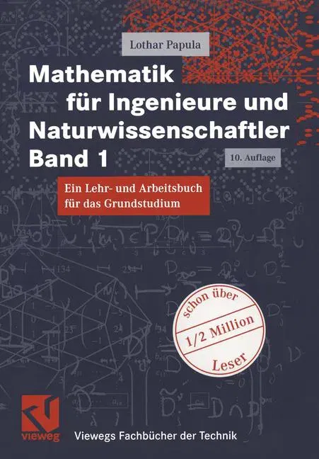 Mathematik für Ingenieure und Naturwissenschaftler Band 1 - Lothar Papula - Bild 1