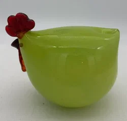 Villeroy & Boch  -  Deko / Glas-Huhn-Figur - Bild 3