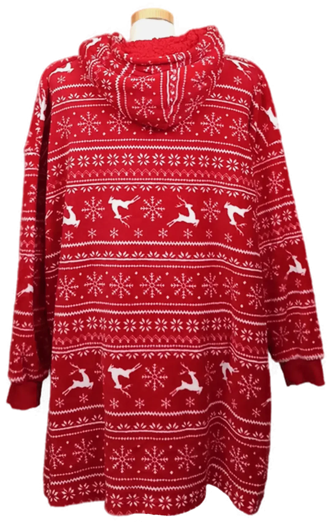Dunnes Stores Unisex Weihnachtspullover-Decke gemustert Gr. 44-50 – Bild 2