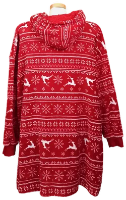 Dunnes Stores Unisex Weihnachtspullover-Decke gemustert Gr. 44-50 - Bild 2