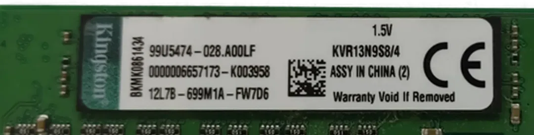 Kingston 4GB DDR3 99U5474-028.A00LF   Arbeitsspeicher / RAM  – Bild 2