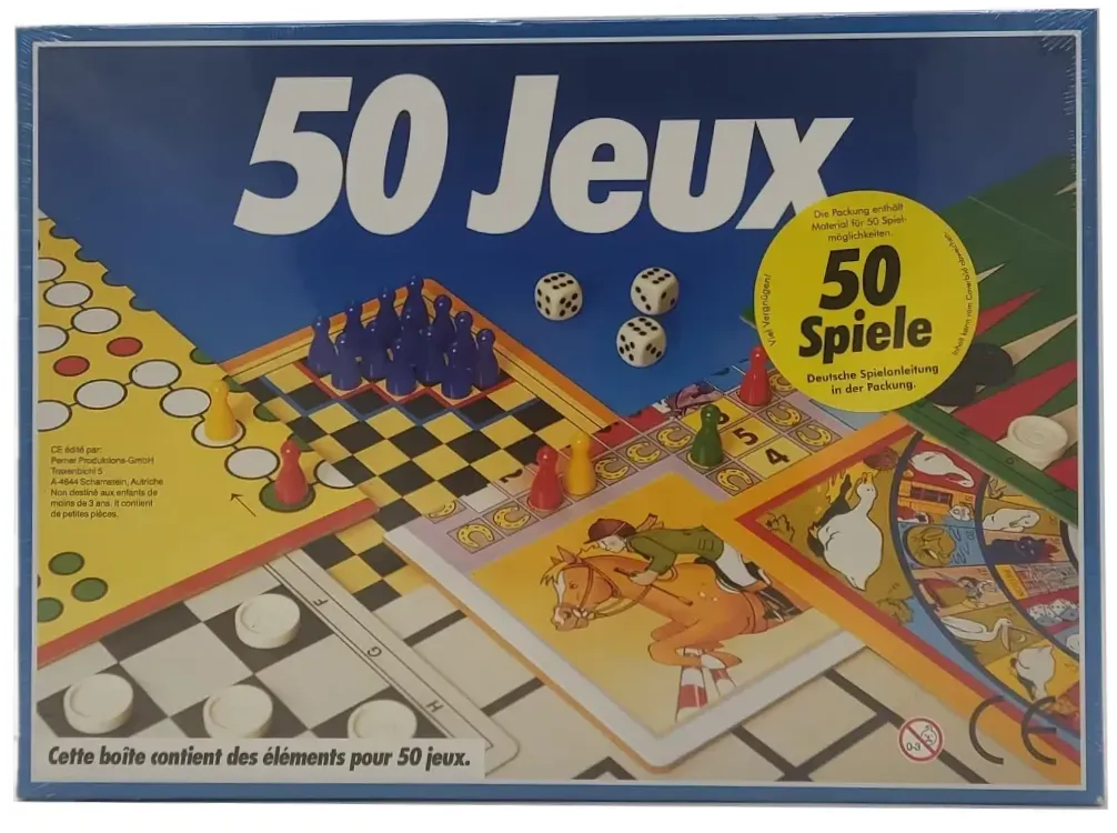 50 Jeux / Spiele Spielesammlung mit deutscher Spielanleitung - Bild 4