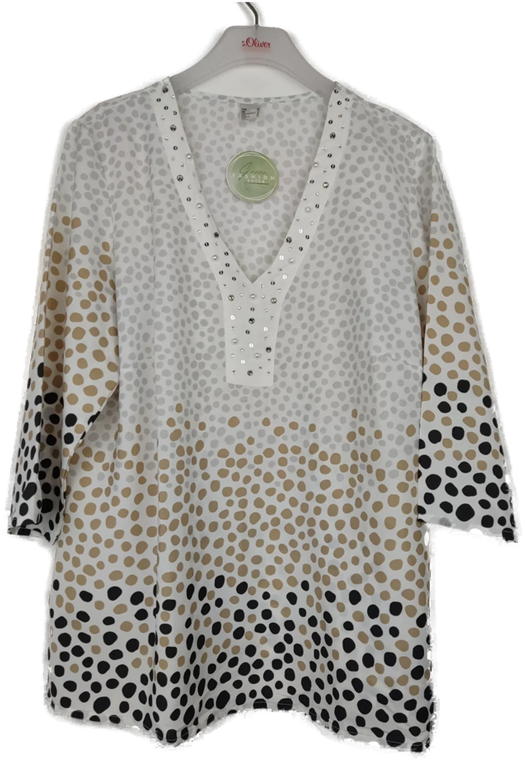 Damenbluse Sonstige Polyester Gr.44 | Einmaliges Unikat - Bild 1