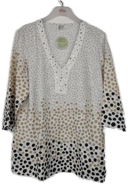 Damenbluse Sonstige Polyester Gr.44 | Einmaliges Unikat - Bild 1