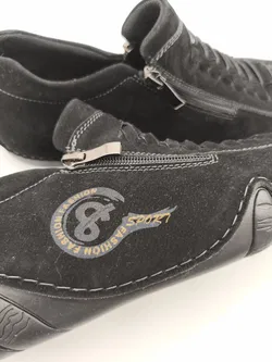 Herrenschuhe Sneaker schwarz Gr. 43 - Bild 4