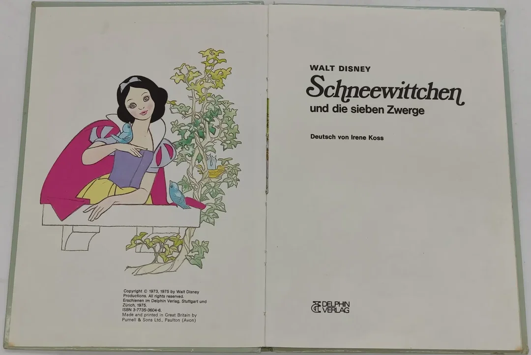 Walt Disney 7 Kinderbücher Arielle  Schneewittchen Dornröschem uvm. – Bild 4