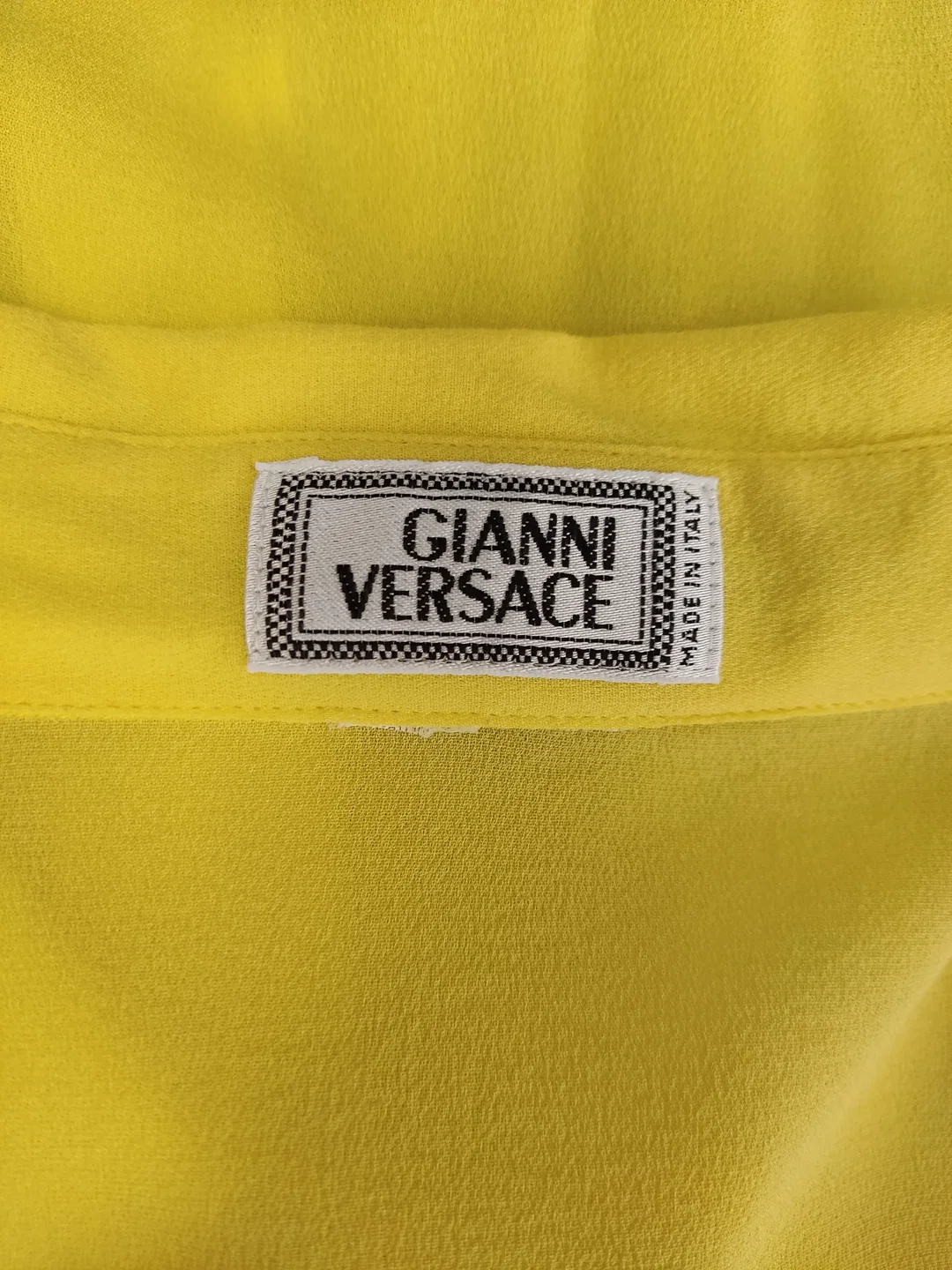 Versace Bluse Damen Gr. IT 56 | Zeitloser Designer-Stil – Bild 5