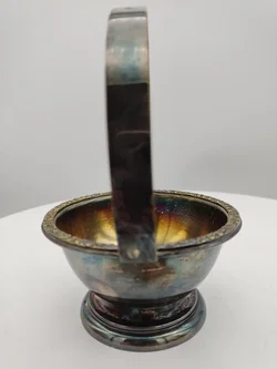 Metall-Henkelschale | Patina-Charme - Bild 4