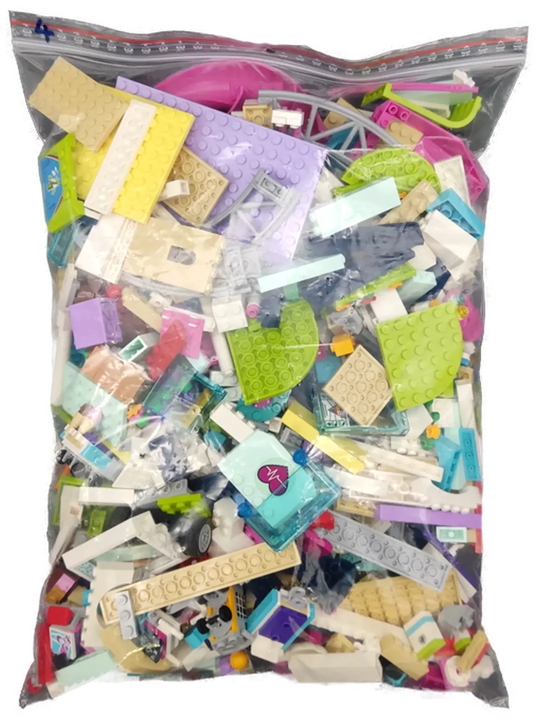 1,5 Kilo LEGO Steine gemischt Nr. 4 - Bild 4