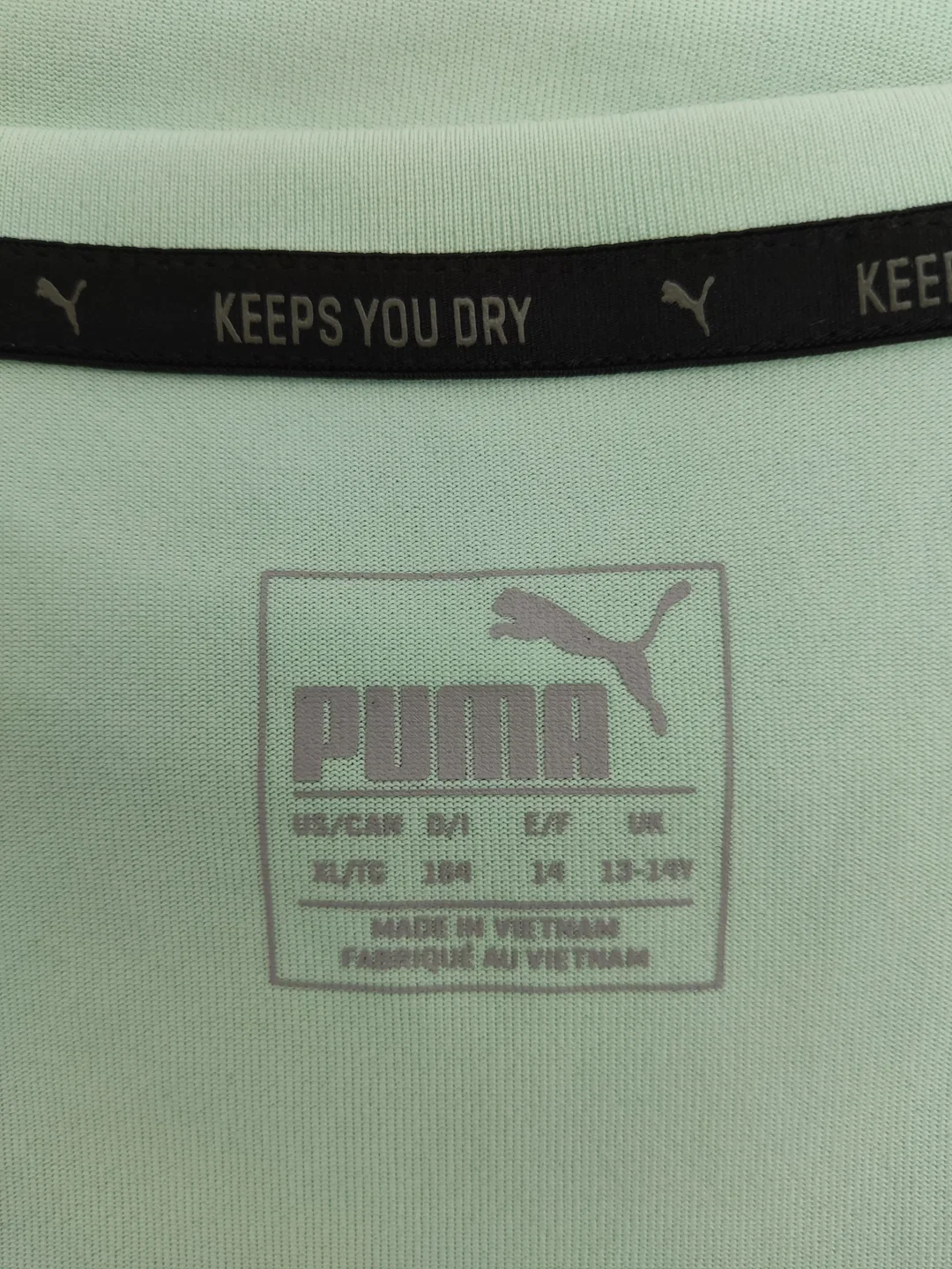 Puma Kinder Shirt türkis Gr.164 – Bild 5