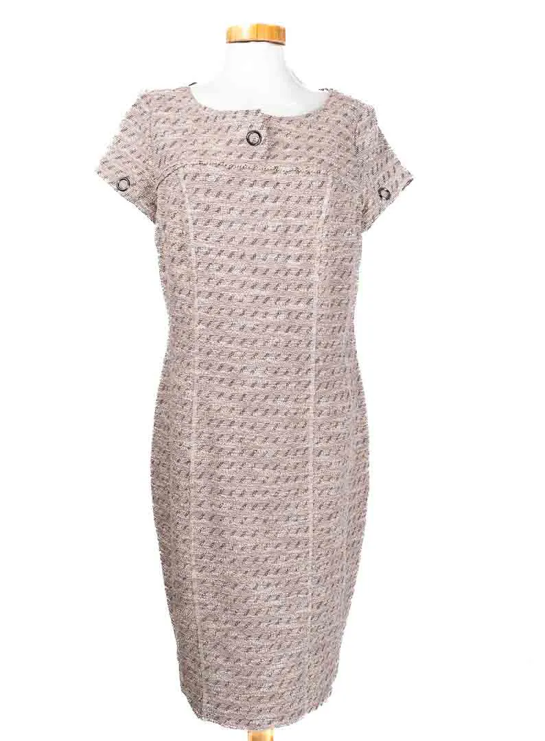 Kleid Airfield in Taupe mit Glitzer - Größe 40 - Bild 4