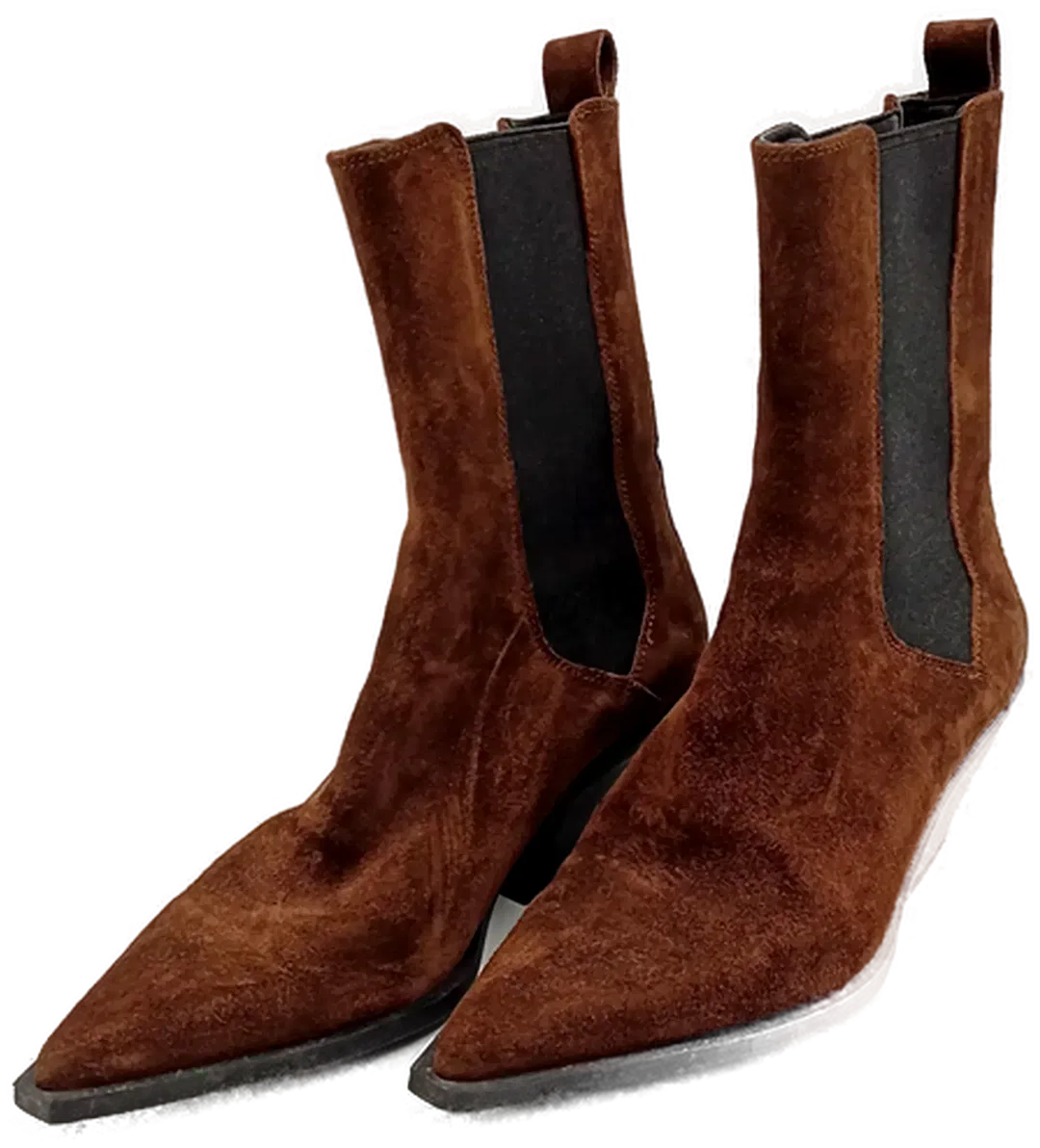 Massimo Dutti Damen Stiefel braun Gr. 37 - Bild 1